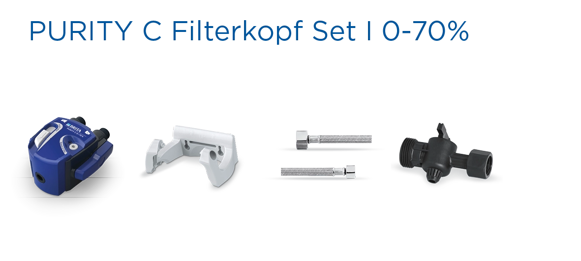 Set di testate del filtro PURITY C