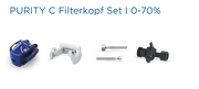 Set di testate del filtro PURITY C