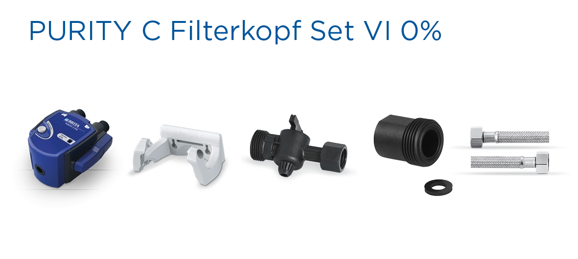 Set di testate del filtro PURITY C